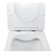 Унітаз підвісний Qtap Swan безобідковий з сідінням Soft-close QT16335178W