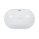 Раковина Qtap Leo 590x400x170 White с донным клапаном QT11114028W
