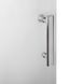 Душевая дверь в нишу Lidz Aria SD100x185.CRM.FR, стекло Frost 5 мм