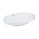 Раковина Qtap Leo 590x400x170 White с донным клапаном QT11114028W