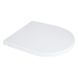 Унитаз напольный Qtap Dove Rimless безободковый с сиденьем Soft-close WHITE QT06228380BW