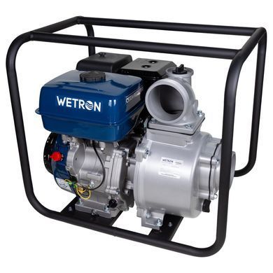 Мотопомпа 15 к.с. Hmax 30м Qmax 110м&sup3;/ч (4-х тактний) WETRON WM100CX (772553)
