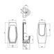 Пісуар підлоговий Qtap Stork 430х340х920 White QT1588HDU900W