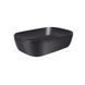 Раковина-чаша Qtap Robin 610х400х145 Matt black с донным клапаном QT132143PMBMB