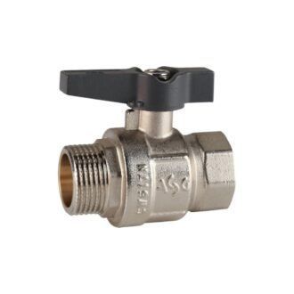 Кран кульовий 1/2" ЗВ метелик (ASG+)