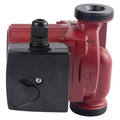 Насос циркуляційний 100Вт Hmax 6м Qmax 75л/хв &Oslash;1&frac12;" 130мм+гайки &Oslash;1" AQUATICA (774133)