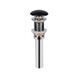 Раковина-чаша Qtap Scorpio 505х385х120 Matt black з донним клапаном QT142202MBMB