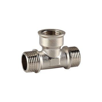 Трійник 1/2" ЗВЗ нікель (Reiger)