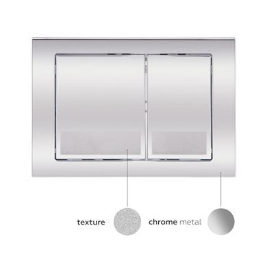 Готовое решение Qtap для ванной комнаты: подвесной унитаз Swan Rimless + комплект инсталляции Nest 4 в 1 (квадратная клавиша Chrome)