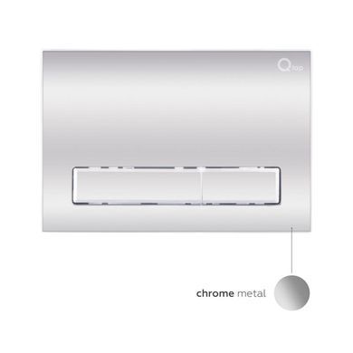 Готовое решение Qtap для ванной комнаты: подвесной унитаз Swan Rimless + комплект инсталляции Nest 4 в 1 (линейная клавиша Chrome)