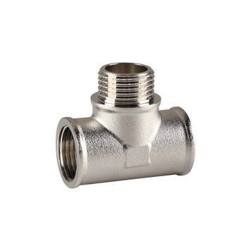 Тройник 1/2" ВНВ никель (ASG)