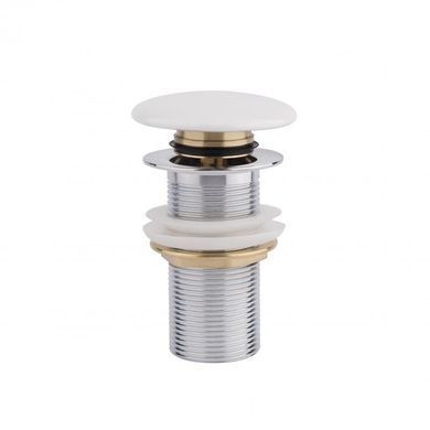 Раковина Qtap Cardinal 565х400х130 White з донним клапаном QT0411K177W
