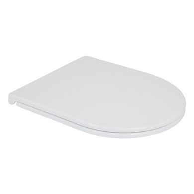 Унитаз подвесной Qtap Taurus безободковый с сиденьем Soft-close QT2433084EUQW