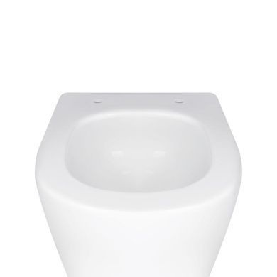 Унітаз підвісний Qtap Swan безободковий Ultra Quiet з сидінням Soft-close QT16335179W