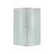 Душова кабіна Lidz Latwa SC90x90.SAT.LOW.FR, скло Frost 4 мм + Lidz Душовий піддон KAPIELKA ST90x90x15