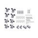 Душова кабіна Lidz Latwa SC90x90.SAT.LOW.FR, скло Frost 4 мм + Lidz Душовий піддон KAPIELKA ST90x90x15