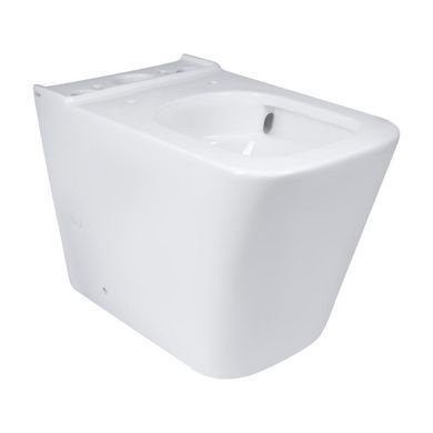 Унітаз підлоговий Qtap Tern Ultra Quiet безобідковий з сидінням Soft-Close QT17222175AUQ1W White