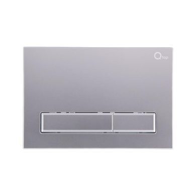 Готове рішення Qtap для ванної кімнати: підлоговий унітаз Swan Rimless + комплект інсталяції Nest 2 в 1 (лінійна клавіша Satin)