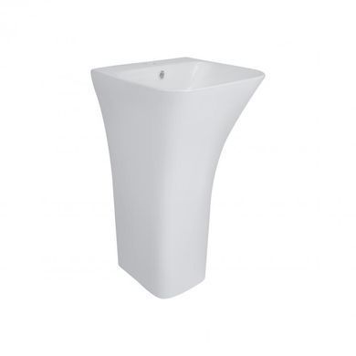 Раковина напольная моноблок Qtap Crow 450x435x835 White QT0511G315WN
