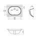 Раковина Qtap Stork 565x385x210 White QT15110522W