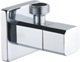 Кран угловой керамика 1/2"x1/2" Квадро (ASG)