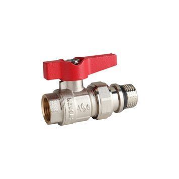 Кран кульовий з американкой 3/4" прямий метелик (ASG)