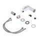 Змішувач для раковини Qtap Jay QTJAY270CRW45551 Chrome/White