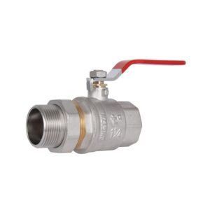 Кран кульовий з американкой 1 1/4" пряма ручка (ASG)