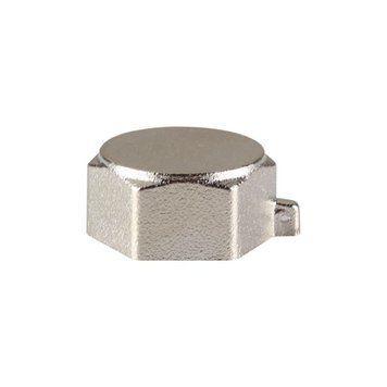 Заглушка 3/4" В никель (Reiger)