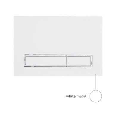 Готове рішення Qtap для ванної кімнати: підвісний унітаз Tern Rimless + комплект інсталяції Nest 4 в 1 (лінійна клавіша White)