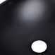 Раковина-чаша Qtap Dove 410х335х145 Matt black QT06116062AMB