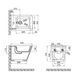 Биде подвесное Qtap Tern 500x360x320 White QT17551303GW