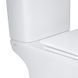 Унітаз-компакт Qtap Presto Quadro безободковий з сидінням Soft-close QT24221215AW
