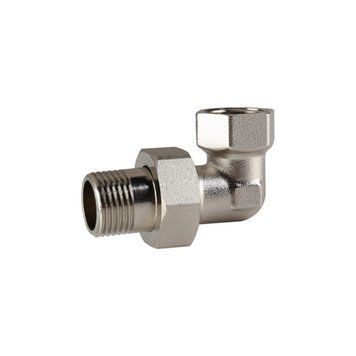 Згін-американка 3/4" кутовий нікель (ASG)