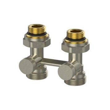 Вузол нижнього підключення вентильний 1/2"x3/4" прямий ASG