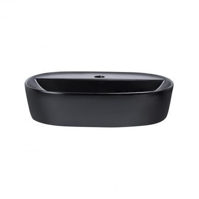 Раковина-чаша Qtap Scorpio 500х385х120 Matt black QT146533MB
