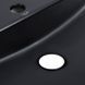 Раковина-чаша Qtap Scorpio 500х385х120 Matt black QT146533MB