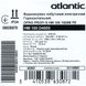 Atlantic Opro Horizontal HM 100 D400S (1500W)