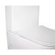 Унітаз-компакт Qtap Stork/Swan безобідковий з сідінням Soft-close QT15222178W