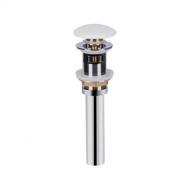Раковина Qtap Stork 530x370x200 White с донным клапаном QT15116032W