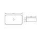 Раковина-чаша Qtap Tern 600x350x135 White QT17118140W