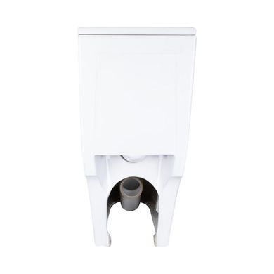 Унитаз-моноблок напольный Qtap Swan Ultra Quiet безободковый с сиденьем Soft-Close WHITE QT16226080AW