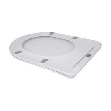 Унитаз напольный Qtap Vlasta Ultra Quiet безободковый с сиденьем Soft-close WHITE QT28228300W