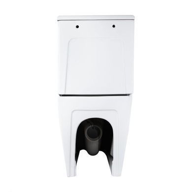 Унитаз напольный Qtap Vlasta Ultra Quiet безободковый с сиденьем Soft-close WHITE QT28228300W