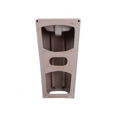Раковина для підлоги моноблок Qtap Tern 440х380х830mm White з донним клапаном QT1711G302W