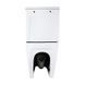 Унитаз напольный Qtap Vlasta Ultra Quiet безободковый с сиденьем Soft-close WHITE QT28228300W