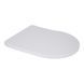 Унитаз напольный Qtap Grand Ultra Quiet безободковый с сиденьем Soft-close WHITE QT26228301W